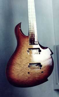 Custom 24.75 Scale Travel Guitar 1